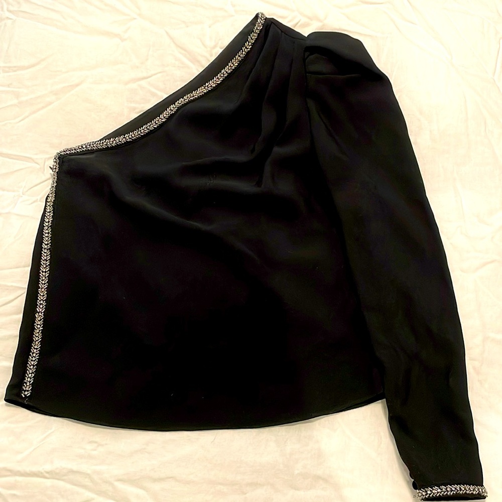 Self Portait One Shoulder Top